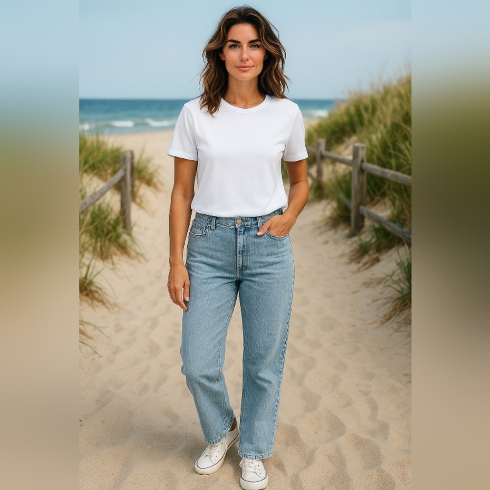 TOMMY HILFIGER Light Blue Women's Jeans 36 WAIST